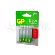 Батарейка GP Super Alkaline 8 шт 24 A 4/4 - 2 CR алкалиновые