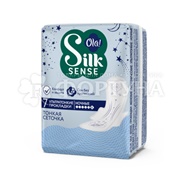 Прокладки Ola! Silk SENSE 7 шт Ultra Night Шелковая сеточка критические