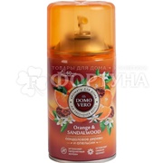 Освежитель воздуха DOMOVERO 250 мл Сандаловое дерево и апельсин запасной блок