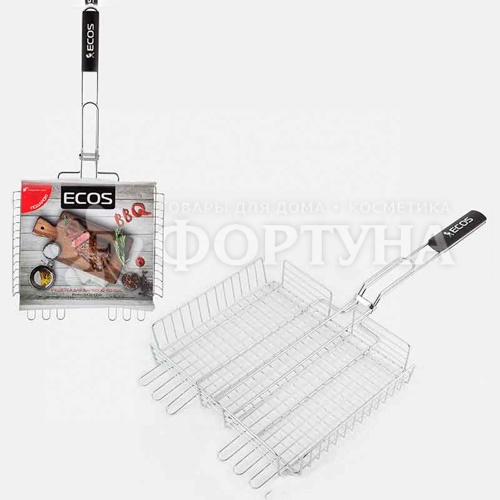 Решетка для барбекю ECOS RD-102C 31*24 глубокая