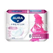 Прокладки AURA 8 шт Premium Super критические