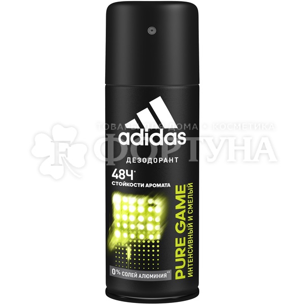 Дезодорант аэрозольный Adidas 150 мл Pure Game