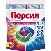 Капсулы для стирки Персил Пауэр 28 шт 4 в 1 Колор