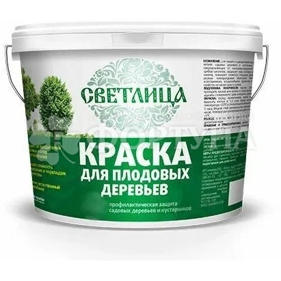 Краска для садовых деревьев Светлица 3 кг