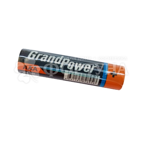 Батарейка GrandPower 1 шт AAA LR3 alkaline