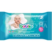 Салфетки влажные BABIKO KIDS 25 шт Детские