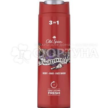 Гель для душа Old Spice 400 мл Nightpanther 2в1