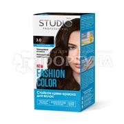 Краска для волос Studio Fashion Color 3.0 Темно-каштановый