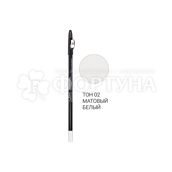 Карандаш для глаз Jeanmishel 02 с точилкой