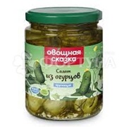 Салат Овощная сказка 420 г из огурцов