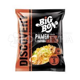 Вермишель быстрого приготовления BIGBON 120 г Рамен со вкусом ''Мисо''