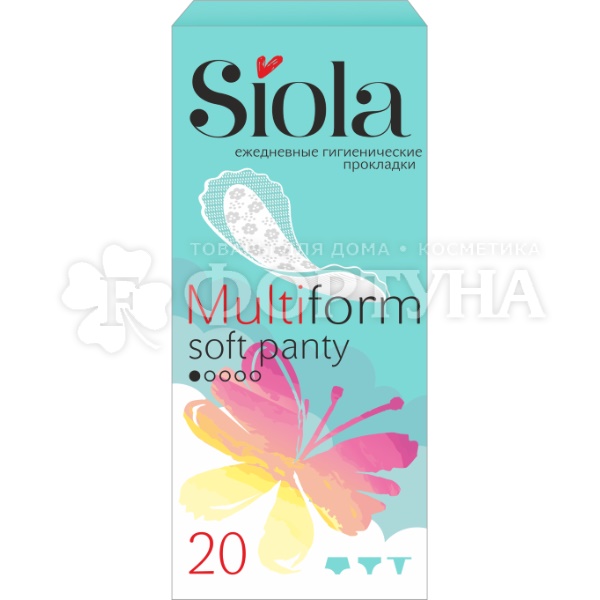 Прокладки SIOLA 20 шт Multiform ежедневные