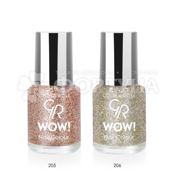 Лак для ногтей Golden Rose Wow Nail Color 5,5 мл 205
