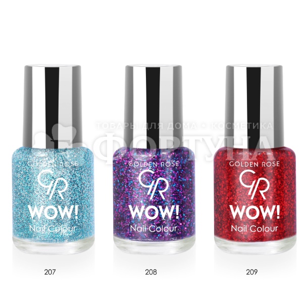 Лак для ногтей Golden Rose Wow Nail Color 5,5 мл 209