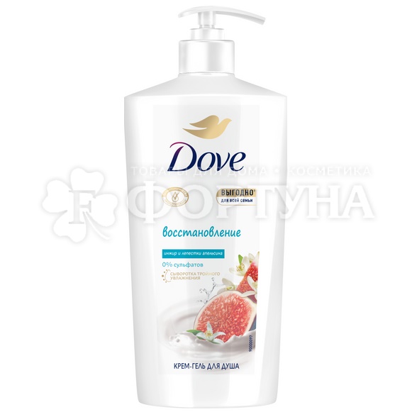 Крем-гель для душа Dove 610 мл Инжир и лепестки апельсина