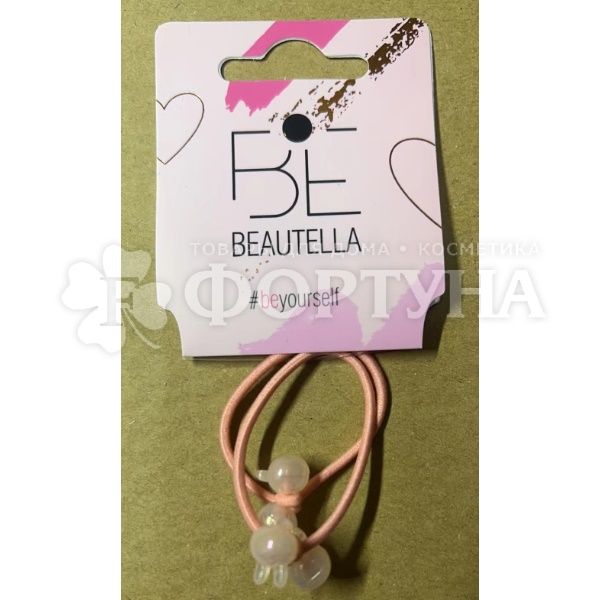 Резинка для волос Beautella 2 шт с декором d=5см