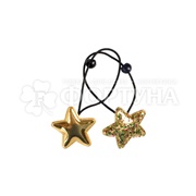 Резинка для волос Beautella 2 шт с декором d=6см
