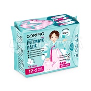 Прокладки Corimo 14 шт размер М=19см критические