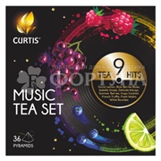 Чай Curtis 36 пирамидок Music Tea Set ассорти