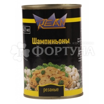 Шампиньоны REAN 850 мл резаные