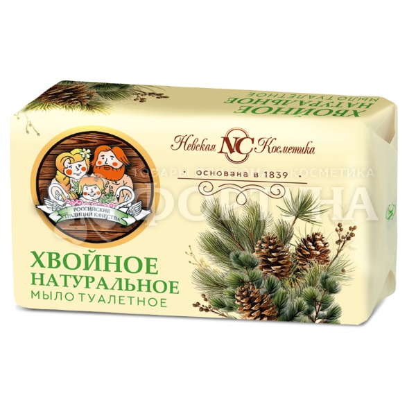 Туалетное мыло Невская косметика 180 г Хвойное