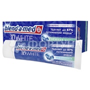 Зубная паста Blend-a-med 3D White 75 мл Нежная мята отбеливание