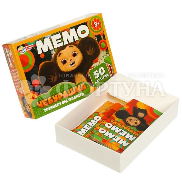 Игра МЕМО Чебурашка 4660254415638