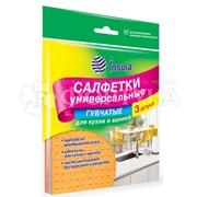 Салфетки INSULA 3 шт губчатые для уборки