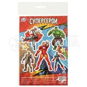 Наклейки Умка Супергерои NB-98706-SG