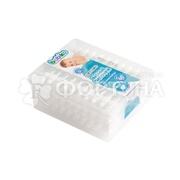 Ватные палочки BABIKO KIDS 60 шт с ограничителем