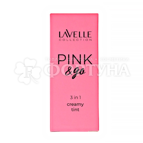 Тинт Lavelle для век, губ и лица Pink&Go 3in1 03