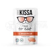 Корм для животных Kissa 75 г с индейкой в соусе