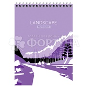 Блокнот Landscape на гребне А5 80листов