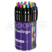 Ручка шариковая Berlingo ColorZone2 автоматическая синяя 0,7мм