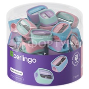Точилка Berlingo Haze пластиковая 1 отверстие цвета ассорти