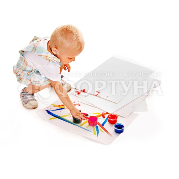 Краски Мульти-Пульти пальчиковые Чебурашка 6 цветов