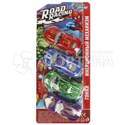 Набор машин ROAD RACING 4 шт мет. N693-H09042-R