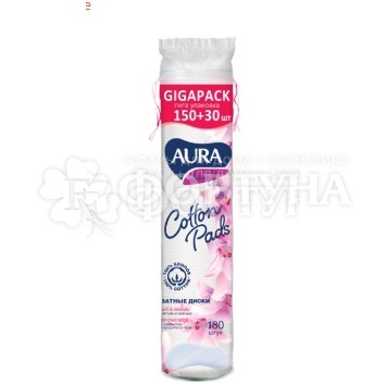 Ватные диски AURA Beauty 180 шт