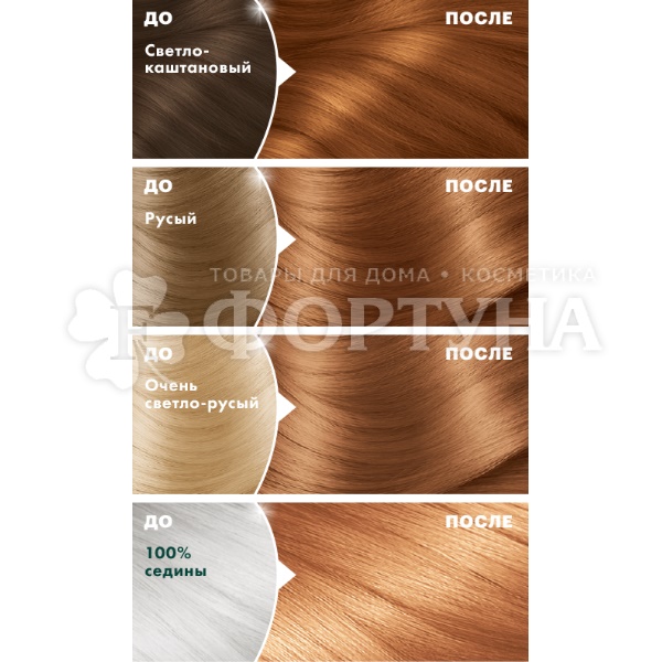 Краска для волос Color Naturals 7.34 Натуральный медный