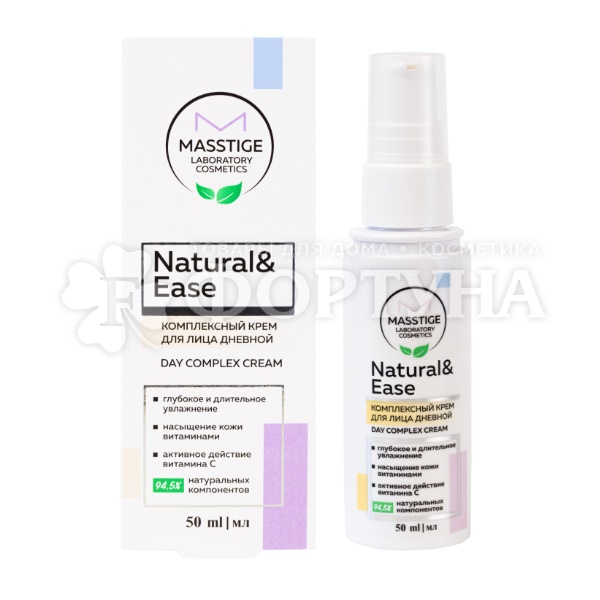 Крем для лица Masstige 50 мл Natural&Ease дневной