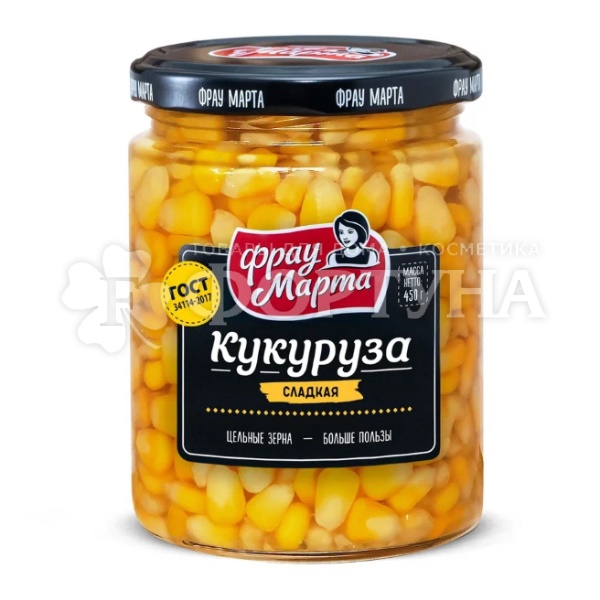 Кукуруза Фрау Марта 450 г ст/банка