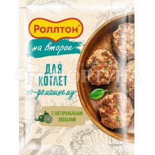 Смесь на второе Роллтон 54 г для котлет по-домашнему