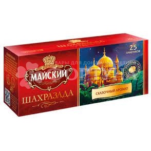 Чай Майский 25 пакетов Шахразада