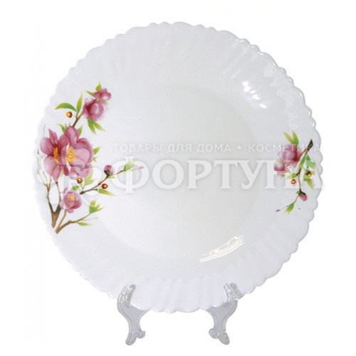 Тарелка 24 см Ветка Сакуры обеденная