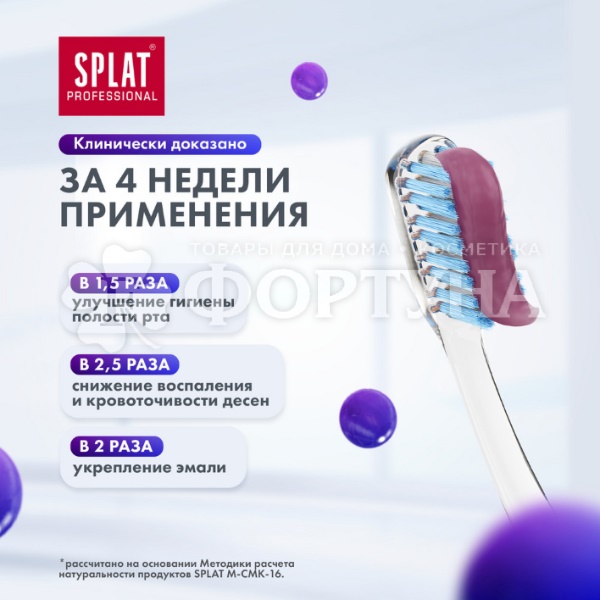 Зубная паста SPLAT Professional 100 мл Восстановление Плюс
