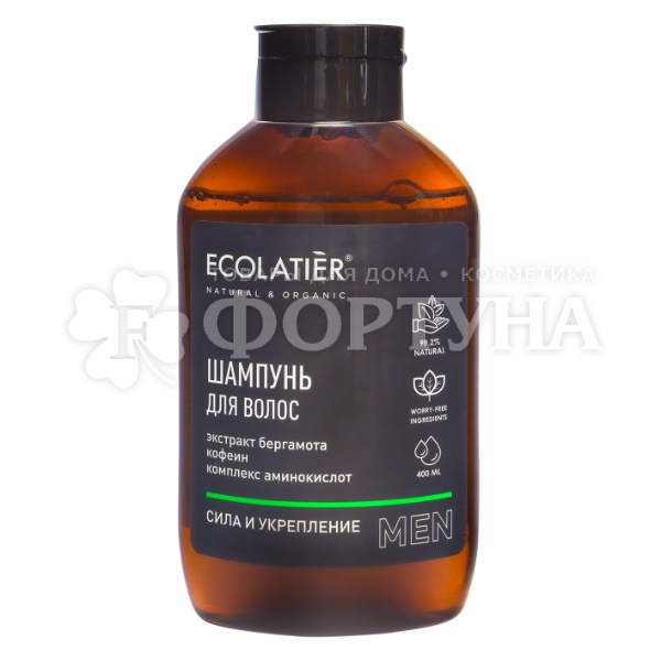 Шампунь EcoLatier 400 мл Мужской Сила и укрепление