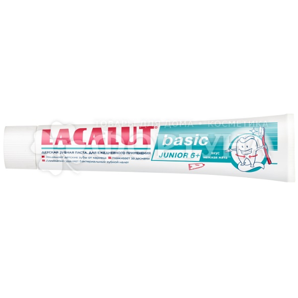 Зубная паста Lacalut 60 г Basic junior 6+