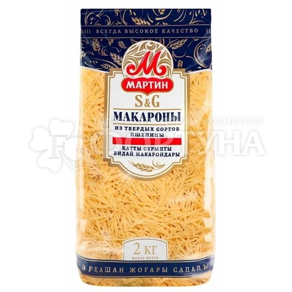 Макароны МАРТИН 2 кг Паутинка