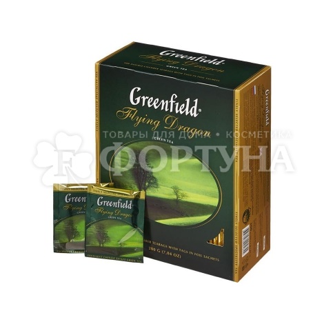 Чай Greenfield 100 пак Flying Dragon