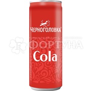 Лимонад Черноголовка 0,33 л Кола ж/б